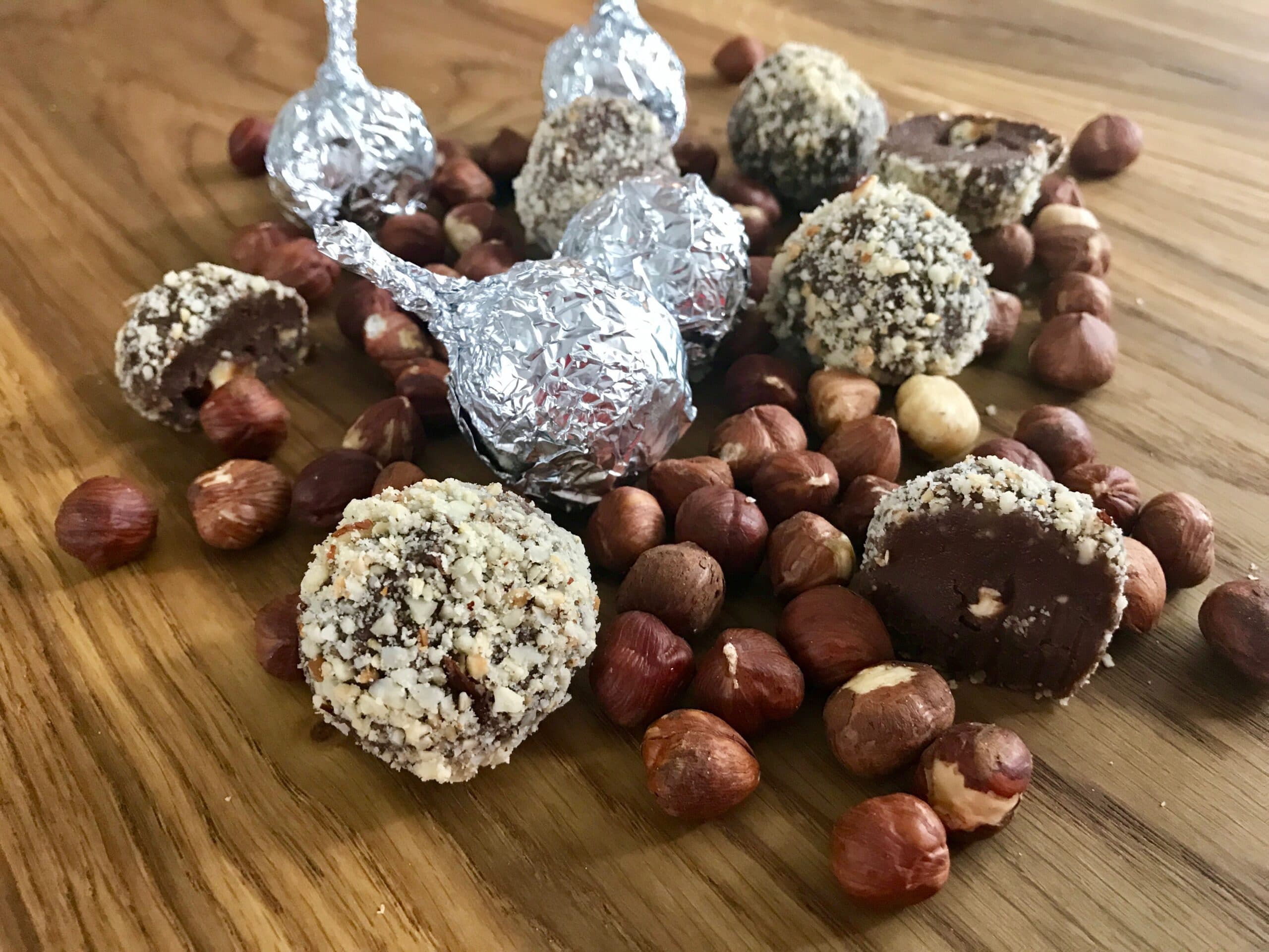 Przepis na kulki czekoladowo-orzechowe (a’la Ferrero)