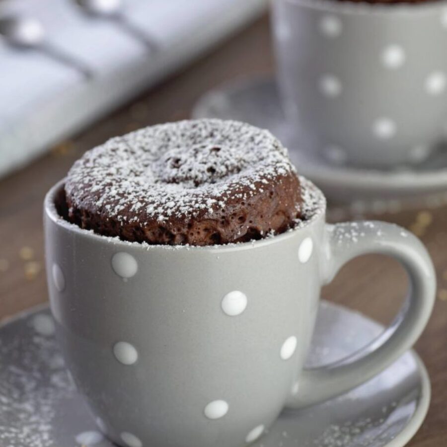 mug cake al cioccolato
